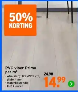 GAMMA PVC vloer Primo aanbieding