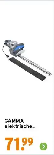 GAMMA GAMMA elektrische heggenschaar HS-710ML-2 aanbieding