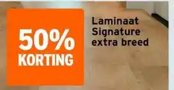 GAMMA Laminaat Signature extra breed aanbieding