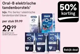 Etos Oral-B elektrische tandenborstels¹ aanbieding