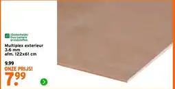 GAMMA Multiplex exterieur 3.6 mm aanbieding