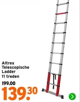GAMMA Altrex Telescopische Ladder aanbieding