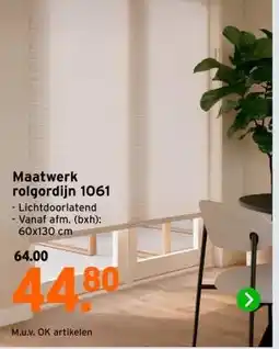 GAMMA Maatwerk rolgordijn 1061 aanbieding