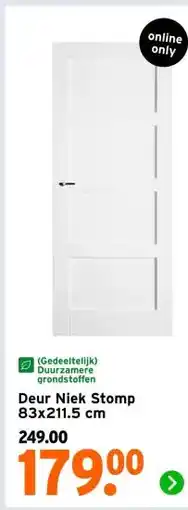 GAMMA Deur Niek Stomp aanbieding
