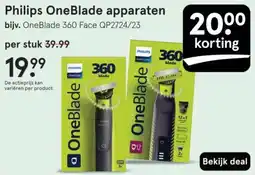 Etos Philips OneBlade apparaten aanbieding