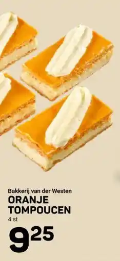 Ekoplaza Bakkerij van der Westen ORANJE TOMPOUCEN aanbieding