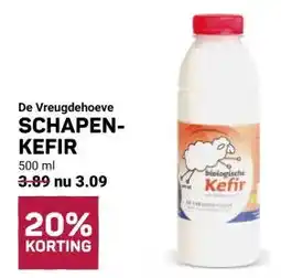 Ekoplaza De Vreugdehoeve SCHAPEN-KEFIR aanbieding