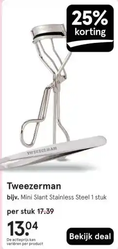 Etos Tweezerman aanbieding