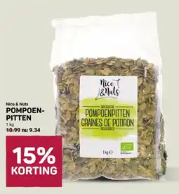Ekoplaza Nice & Nuts POMPOEN- PITTEN aanbieding