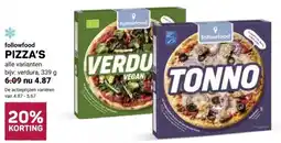 Ekoplaza followfood PIZZA'S aanbieding