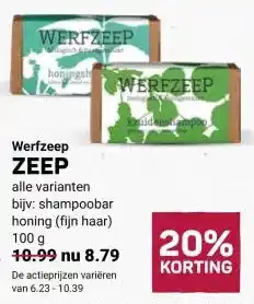 Ekoplaza Werfzeep ZEEP aanbieding