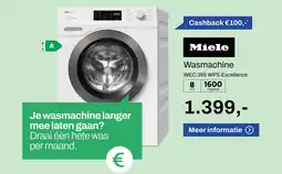 De Witgoed Specialist Miele Wasmachine aanbieding