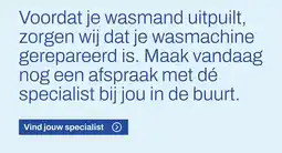De Witgoed Specialist Vind jouw specialist aanbieding