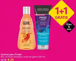 DA Guhl en John Frieda aanbieding