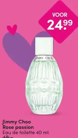 DA Jimmy Choo Rose passion aanbieding