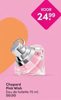 DA Chopard Pink Wish aanbieding