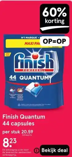 Etos Finish Quantum 44 capsules aanbieding