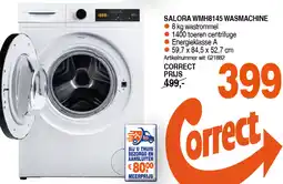 Correct SALORA WMH8145 WASMACHINE aanbieding