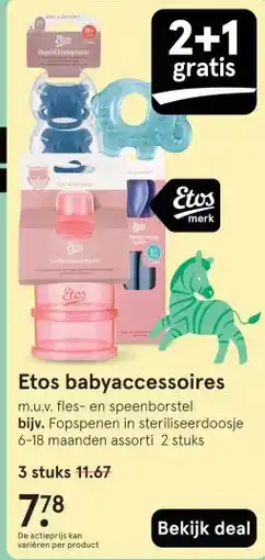 Etos Etos babyaccessoires aanbieding