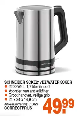 Correct SCHNEIDER SCKE217DZ WATERKOKER aanbieding