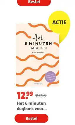 Bruna Het 6 minuten dagboek voor moeders aanbieding