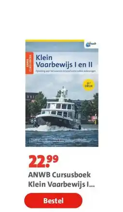Bruna ANWB Cursusboek Klein Vaarbewijs I en II aanbieding