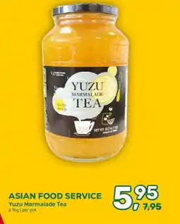 Amazing Oriëntal ASIAN FOOD SERVICE Yuzu Marmalade Tea aanbieding