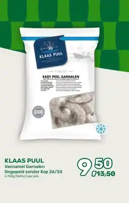 Amazing Oriëntal KLAAS PUUL Vannamei Garnalen aanbieding