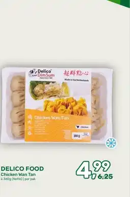 Amazing Oriëntal DELICO FOOD Chicken Wan Tan aanbieding