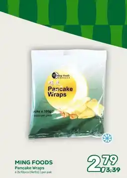 Amazing Oriëntal MING FOODS Pancake Wraps aanbieding
