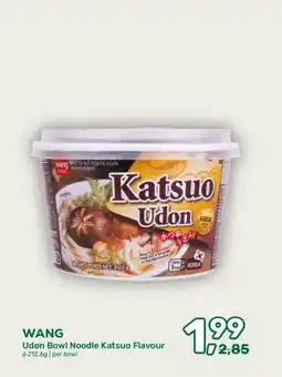 Amazing Oriëntal WANG Udon Bowl Noodle Katsuo Flavour aanbieding