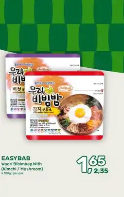 Amazing Oriëntal EASYBAB Woori Bibimbap With (Kimchi / Mushroom) aanbieding