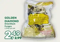 Amazing Oriëntal GOLDEN DIAMOND Dried Black Fungus aanbieding