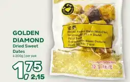 Amazing Oriëntal GOLDEN DIAMOND Dried Sweet Dates aanbieding