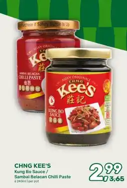 Amazing Oriëntal CHNG KEE'S Kung Bo Sauce/ Sambal Belacan Chilli Paste aanbieding