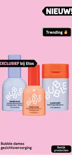 Etos Bubble dames gezichtsverzorging aanbieding