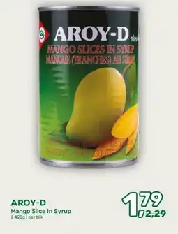 Amazing Oriëntal AROY-D Mango Slice In Syrup aanbieding