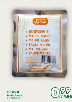 Amazing Oriëntal SERVA Ma Po Sauce aanbieding