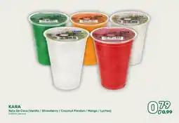 Amazing Oriëntal KARA Nata De Coco (Vanilla / Strawberry / Coconut Pandan / Mango/Lychee) aanbieding