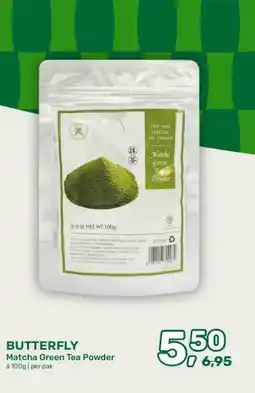 Amazing Oriëntal BUTTERFLY Matcha Green Tea Powder aanbieding