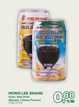 Amazing Oriëntal MONG LEE SHANG Grass Jelly Drink (Banana/Honey Flavour) aanbieding