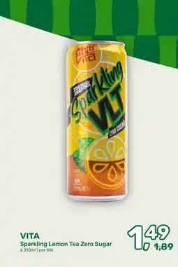 Amazing Oriëntal VITA Sparkling Lemon Tea Zero Sugar aanbieding