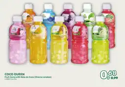 Amazing Oriëntal COCO QUEEN Fruit Juice with Nata de Coco (Diverse smaken) aanbieding