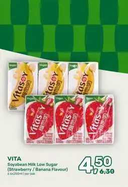 Amazing Oriëntal VITA Soyabean Milk Low Sugar aanbieding