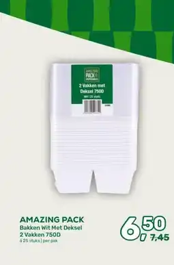 Amazing Oriëntal AMAZING PACK Bakken Wit Met Deksel aanbieding
