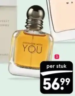 Etos Armani Stronger Homme Eau de toilette aanbieding