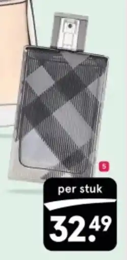 Etos Burberry Brit for Men Eau de toilette aanbieding