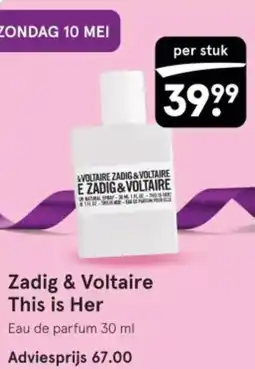 Etos Zadig & Voltaire This is Her aanbieding