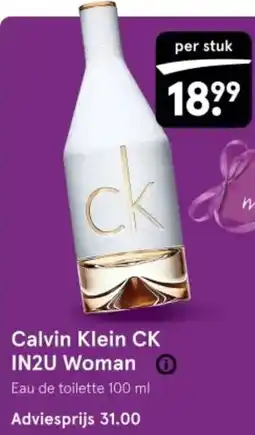 Etos Calvin Klein CK IN2U Woman aanbieding