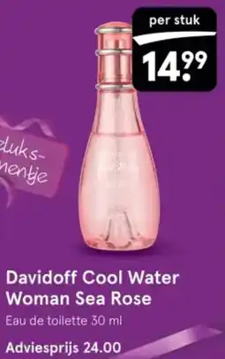 Etos Davidoff Cool Water Woman Sea Rose aanbieding